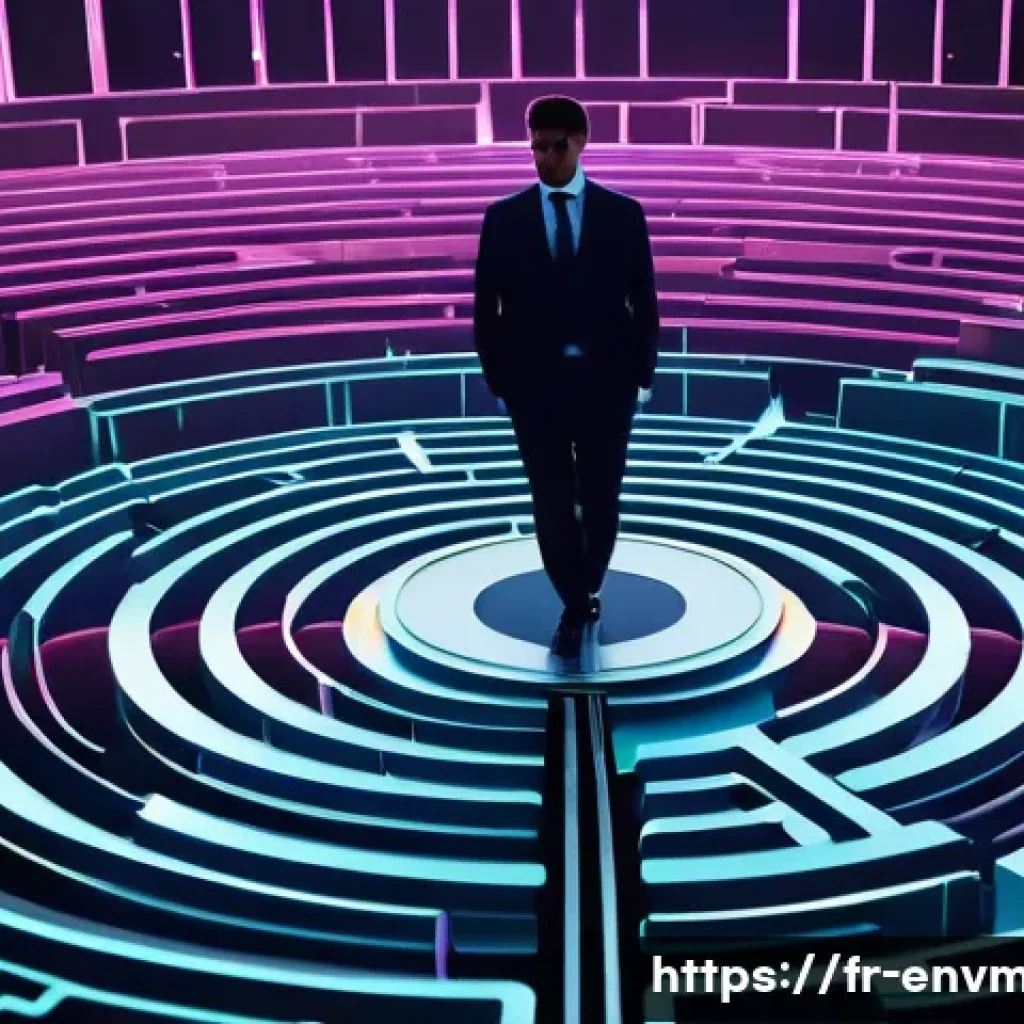 환경경영 직무에 필요한 실무 기술 - **Prompt:** A professional, modern man or woman, dressed in smart business attire, stands confidentl...