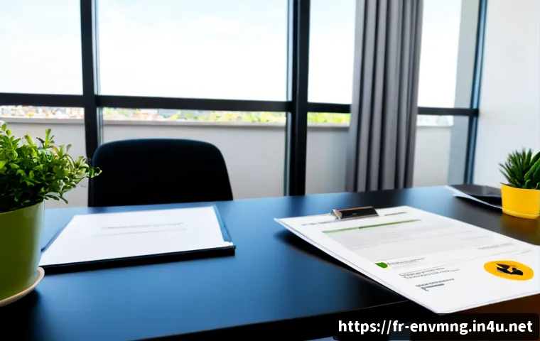 환경경영 관련 자격증 비교 - Photorealistic comparison scene for environmental management certifications in France: a French sust...